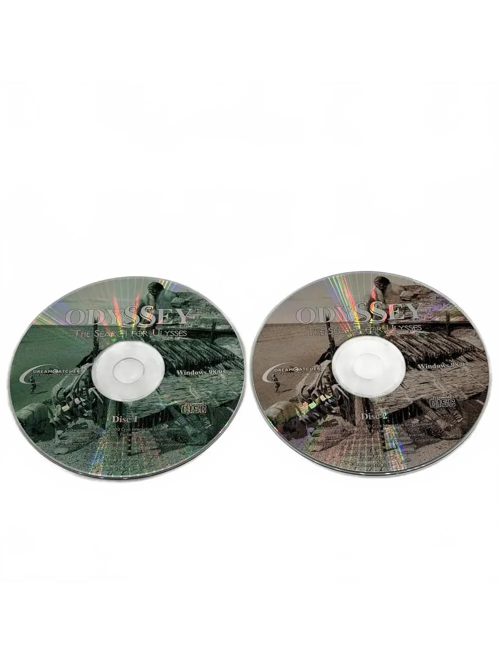 Odyssey The Search for Ulysses (2000) - PC CD-ROM Video Game ** Disc Only **